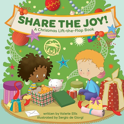 Share the Joy! a Christmas Lift-The-Flap Book: Keep Jesus at the Center This Advent & Holiday Season with This Rhyming Storybook about the Nativity fo by Ellis, Valerie