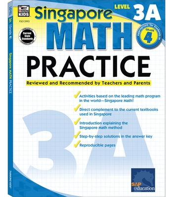 Math Practice, Grade 4: Reviewed and Recommended by Teachers and Parents Volume 11 by Singapore Asian Publishers