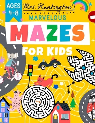 Marvelous Mazes for Kids Ages 4-8: Maze Activity Variety Puzzle Book by Books, Rocket Studio