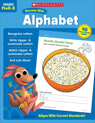 Scholastic Success with Alphabet Workbook by Scholastic Teaching Resources