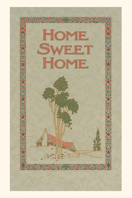 Vintage Journal Home Sweet Home, House and Trees by Found Image Press