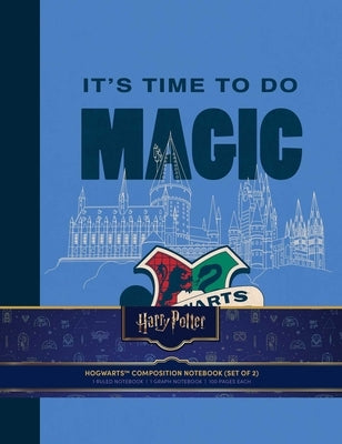 Harry Potter: Hogwarts Composition Notebook Set (Set of 2) by Insight Editions