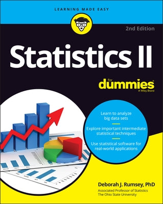 Statistics II for Dummies by Rumsey, Deborah J.