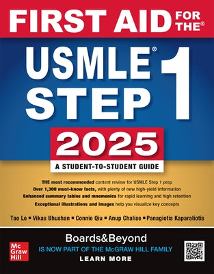 First Aid for the USMLE Step 1 2025 by Le, Tao