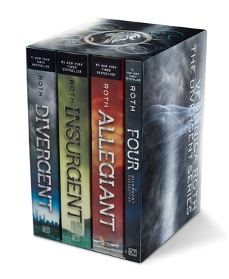 Divergent Series Set: Divergent, Insurgent, Allegiant, Four by Roth, Veronica