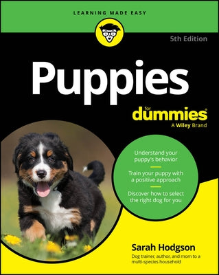 Puppies for Dummies by Hodgson, Sarah