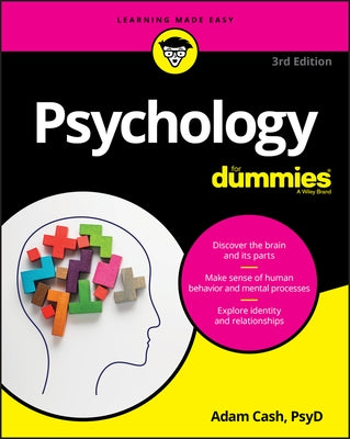 Psychology for Dummies by Cash, Adam