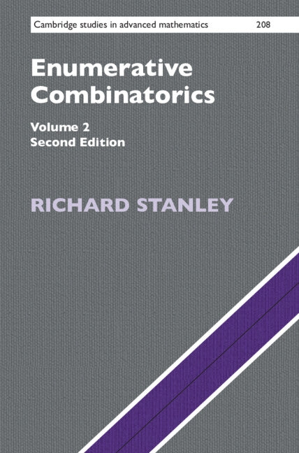 Enumerative Combinatorics: Volume 2 by Stanley, Richard