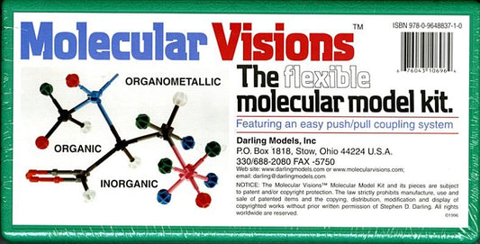 Molecular Visions (Organic, Inorganic, Organometallic) Molecular Model Kit #1 by Darling Models to Accompany Organic Chemistry by Darling Models