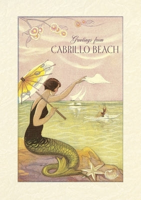 Vintage Lined Notebook Greetings from Cabrillo Beach by Found Image Press