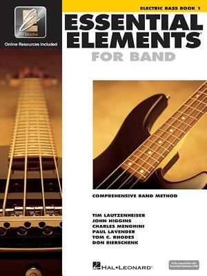 Essential Elements for Band - Electric Bass Book 1 with Eei (Book/Online Media) by Hal Leonard Corp