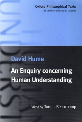 An Enquiry Concerning Human Understanding by Hume, David