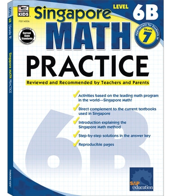 Math Practice, Grade 7: Volume 17 by Singapore Asian Publishers