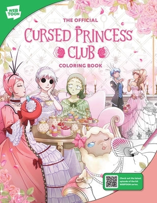 The Official Cursed Princess Club Coloring Book: 46 Original Illustrations to Color and Enjoy by Lambcat