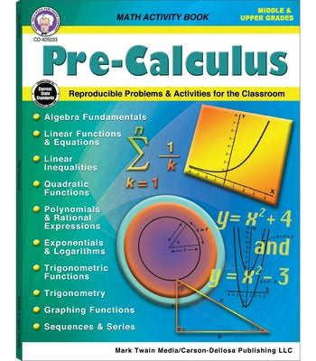 Pre-Calculus Workbook by Sadler