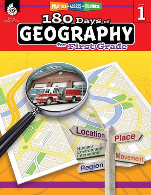 180 Days(r) Geography for First Grade: Practice, Assess, Diagnose by Anderson, Rane