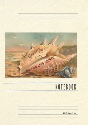 Vintage Lined Notebook Greetings from San Luis Obispo by Found Image Press