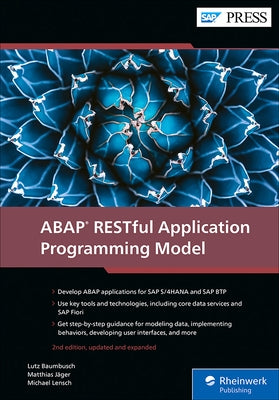 ABAP Restful Application Programming Model by Baumbusch, Lutz