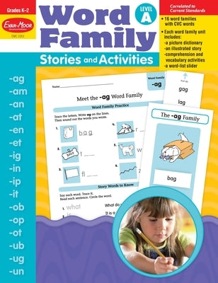 Word Family Stories and Activities, Kindergarten - Grade 2 (Level A), Teacher Resource by Evan-Moor Educational Publishers