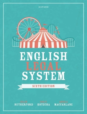 English Legal System 6e Paperback by Rutherford Et Al