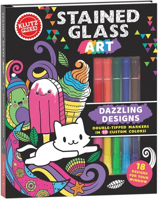 Stained Glass Art: Dazzling Designs (Klutz Activity Book) by Klutz Press