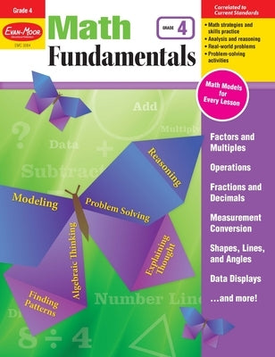 Math Fundamentals, Grade 4 Teacher Resource by Evan-Moor Educational Publishers