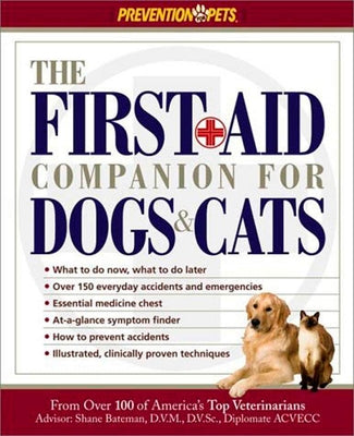 The First-Aid Companion for Dogs & Cats by Shojai, Amy