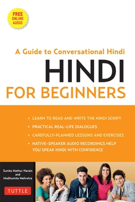 Hindi for Beginners: A Guide to Conversational Hindi (Audio Included) [With CDROM] by Mathur, Sunita Narain