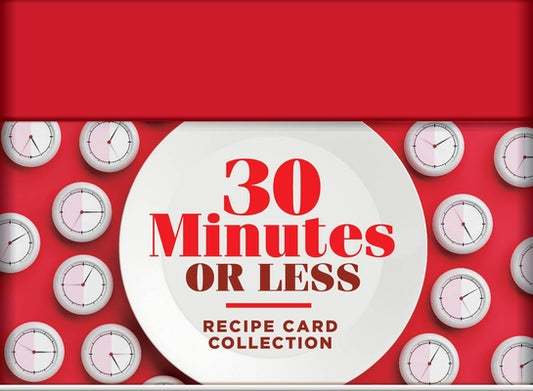 30 Minutes or Less Recipe Card Collection Tin by Publications International Ltd