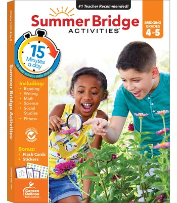 Summer Bridge Activities, Grades 4 - 5: Volume 6 by Summer Bridge Activities