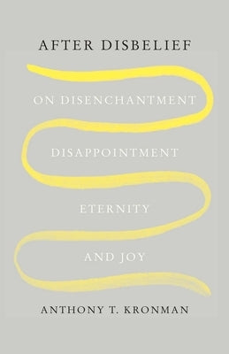 After Disbelief: On Disenchantment, Disappointment, Eternity, and Joy by Kronman, Anthony T.