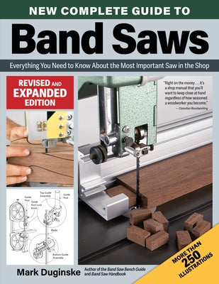 New Complete Guide to Band Saws, Revised and Expanded Edition: Everything You Need to Know about the Most Important Saw in the Shop by Duginske, Mark