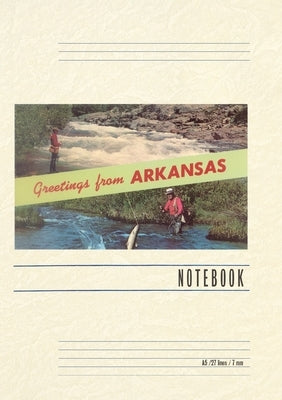 Vintage Lined Notebook Greetings from Arkansas by Found Image Press