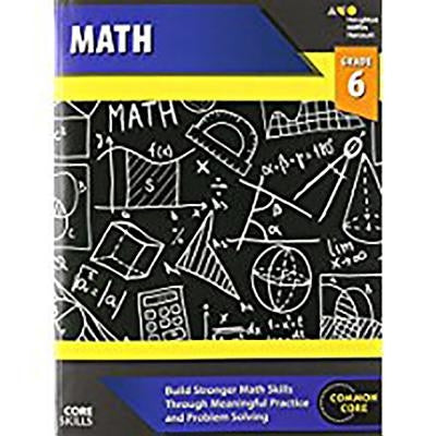 Core Skills Mathematics Workbook Grade 6 by Houghton Mifflin Harcourt