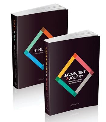 Web Design with Html, Css, JavaScript and jQuery Set by Duckett, Jon