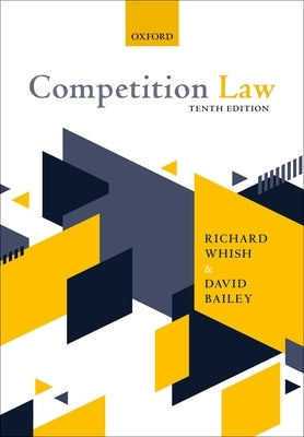 Competition Law by Whish, Richard