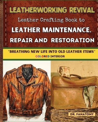 Leatherworking Revival: Leather Crafting Book to Leather Maintenance, Repair and Restoration: Breathing New Life into Old Leather Item by Fanatomy