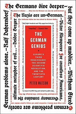 The German Genius by Watson, Peter