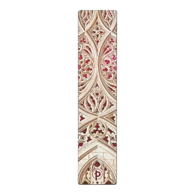 Vault of the Milan Cathedral (Burgundy) Bookmark, Duomo Di Milano Collection by Paperblanks (Duomo Di Milano) by Paperblanks