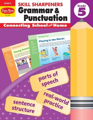 Skill Sharpeners: Grammar & Punctuation, Grade 5 Workbook by Evan-Moor Educational Publishers