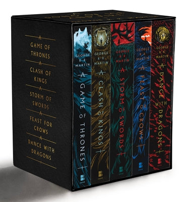 George R. R. Martin's a Game of Thrones 5-Book Boxed Set (Song of Ice and Fire Series): A Game of Thrones, a Clash of Kings, a Storm of Swords, a Feas by Martin, George R. R.