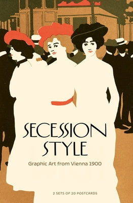 Secession Style: Graphic Art from Vienna 1900: 2 Sets of 20 Postcards by Moser, Koloman