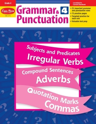 Grammar & Punctuation, Grade 4 Teacher Resource by Evan-Moor Educational Publishers