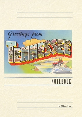 Vintage Lined Notebook Greetings from Tennessee by Found Image Press