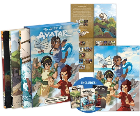 Avatar: The Last Airbender--Team Avatar Treasury Boxed Set (Graphic Novels) by Erin Hicks, Faith