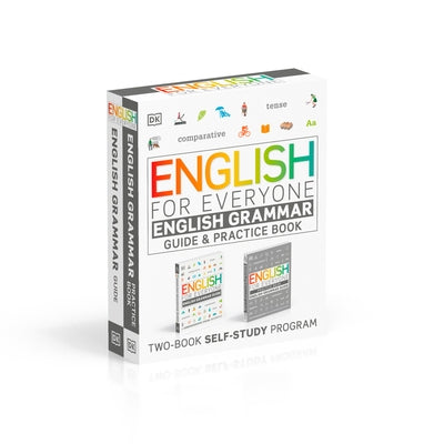 English for Everyone English Grammar Guide and Practice Book Grammar Box Set by Dk