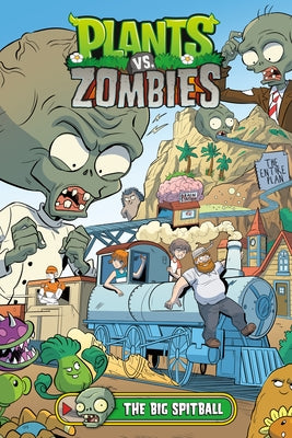 Plants vs. Zombies Volume 24: The Big Spitball by Tobin, Paul