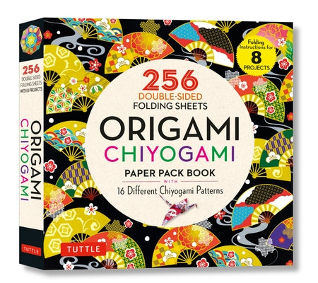 Origami Chiyogami Paper Pack Book: 256 Double-Sided Folding Sheets (Includes Instructions for 8 Models) by Tuttle Studio