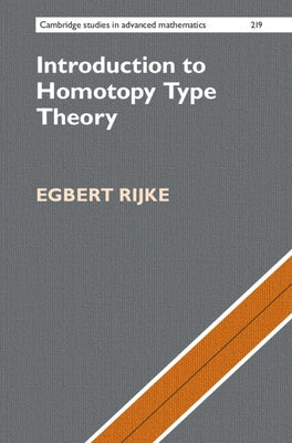 Introduction to Homotopy Type Theory by Rijke, Egbert