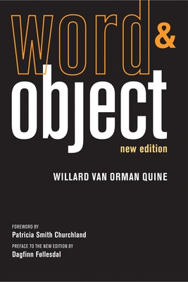 Word and Object, new edition by Quine, Willard Van Orman